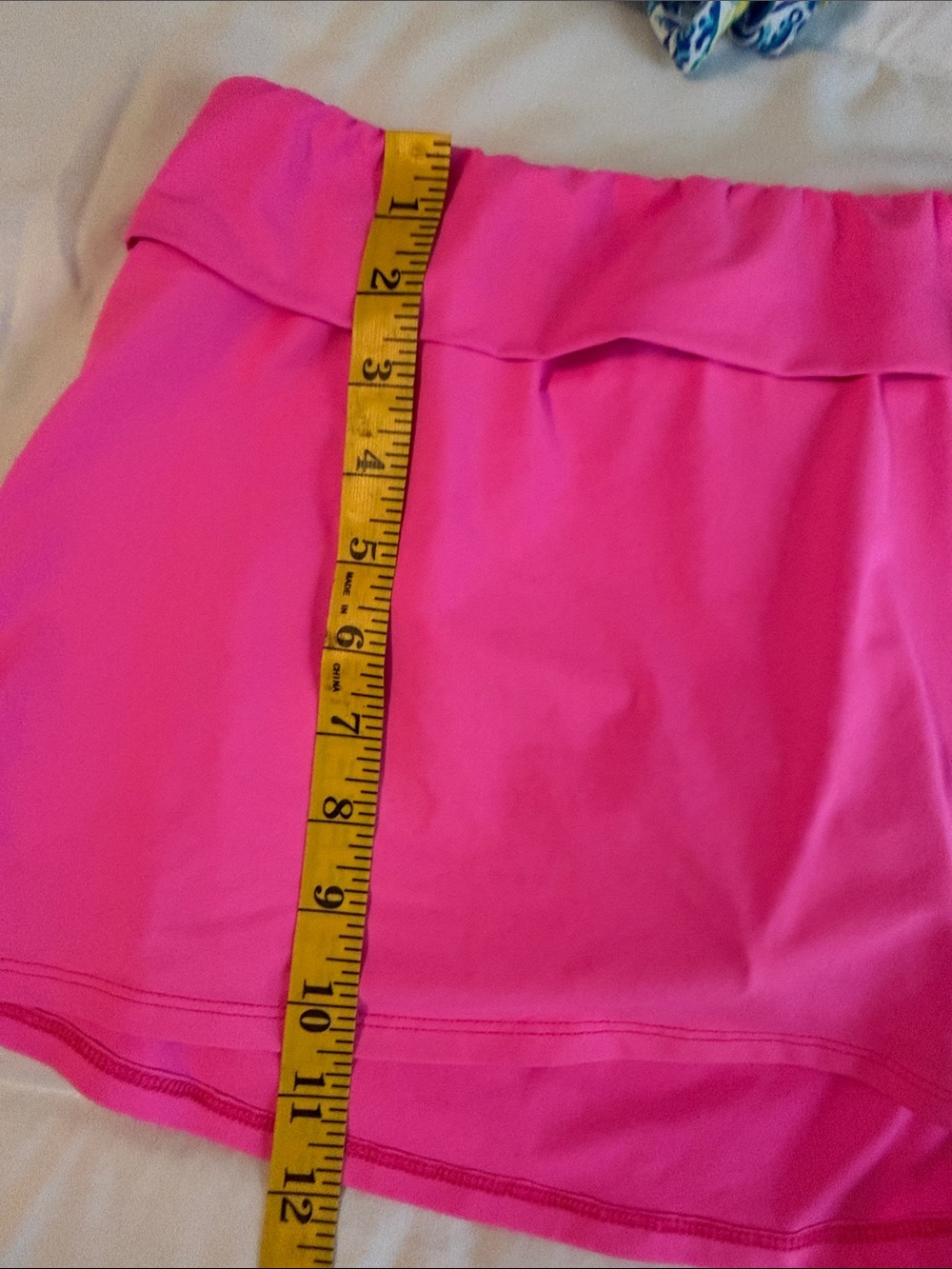 Lilly Pulitzer Blue Floral & Neon Pink Two-Piece Bikini Set - Picture 8 of 10